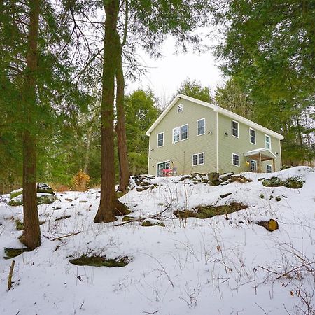 Secluded Streamside Home With Hot Tub Margaretville Luaran gambar