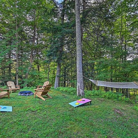 Secluded Streamside Home With Hot Tub Margaretville Luaran gambar